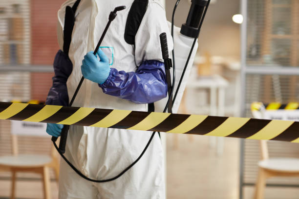 Professional Sewage Cleanup technician working in Omega, GA